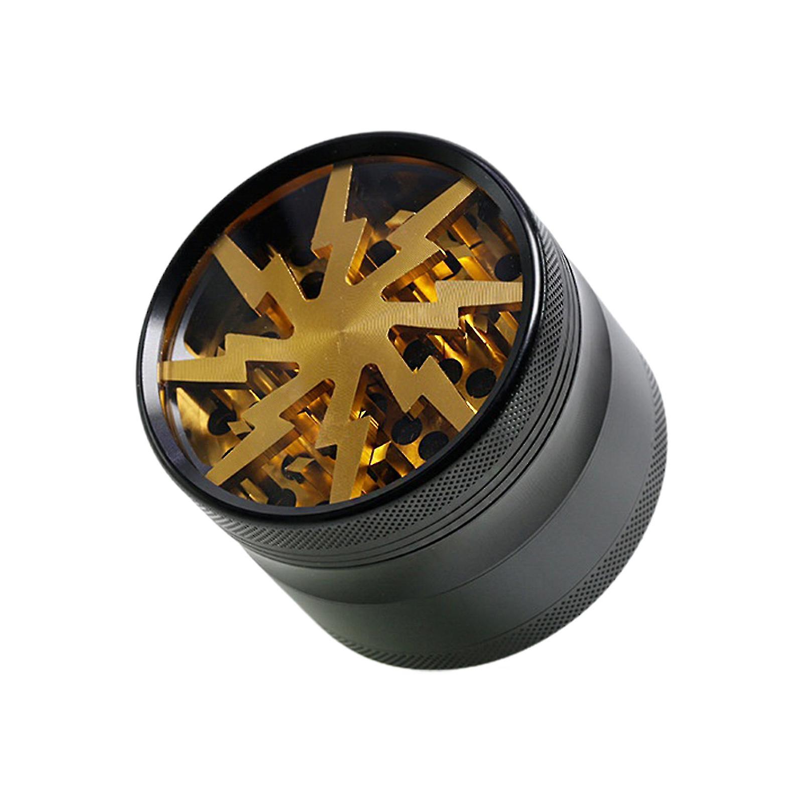 Spice Miller Crusher Tobacco Grinder With Sharp Metal Teeth Strong Magnet Fine Strainer
