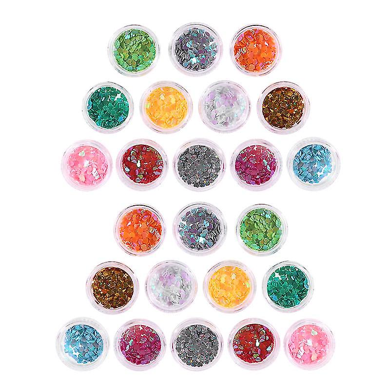 3set Heart Nail Stickers