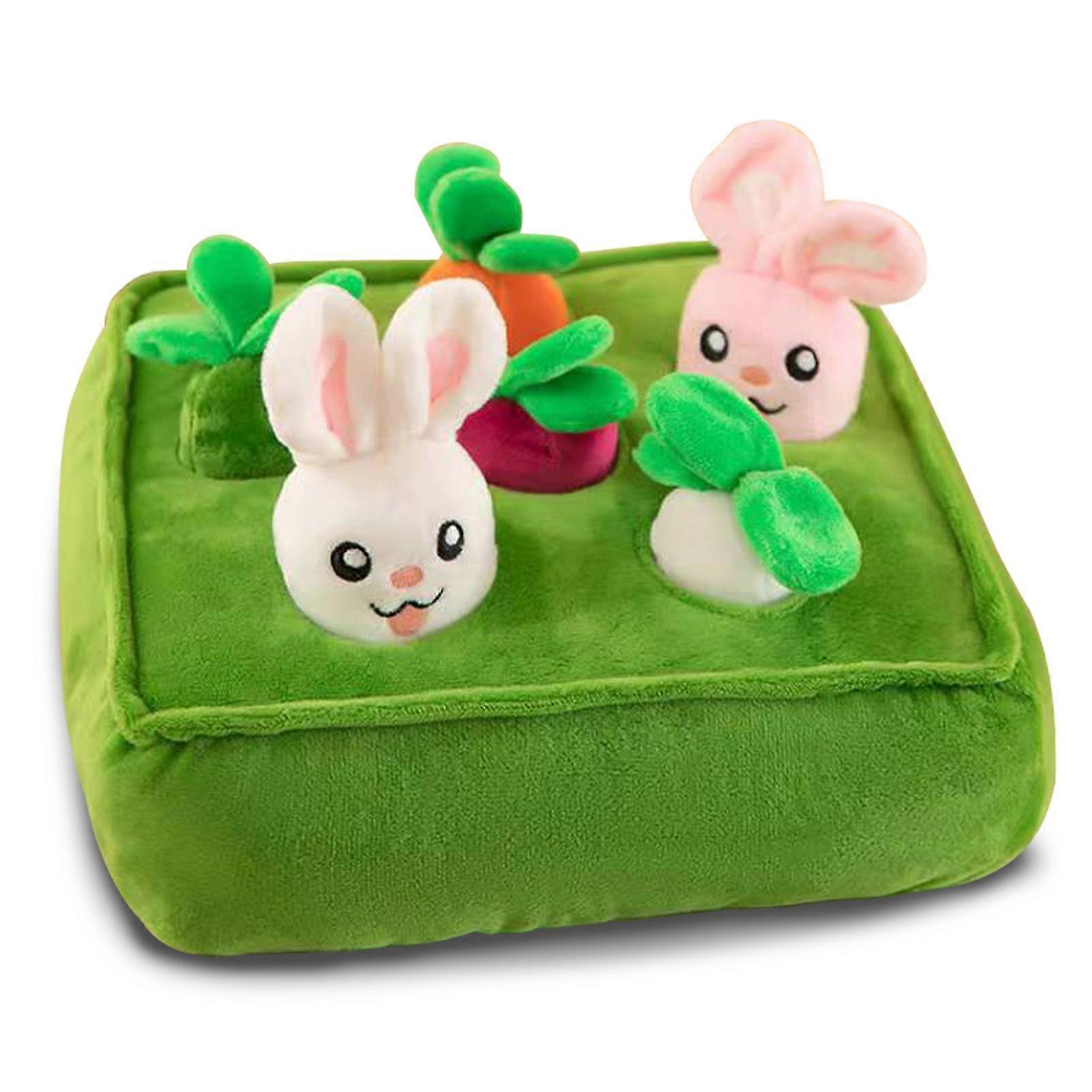 Dog Snuffle Mat Innovative Plush Dog Snuffle Pad Interactive Dog Toys To Decrease Boredom With Carrot Plush Toys For Dogs Cats