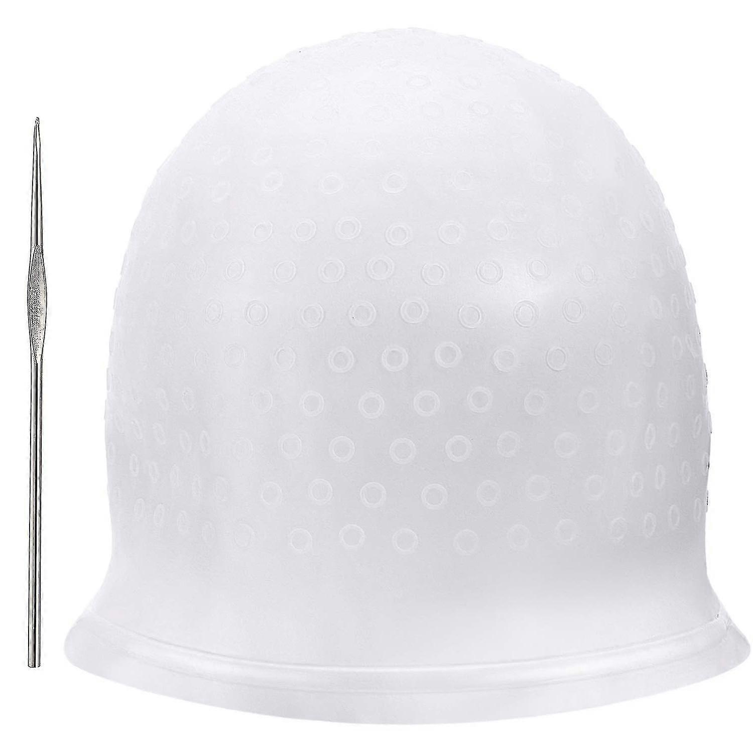 Silic Mar H Cap, Reusable, Salon H Dye Cap With Hooks