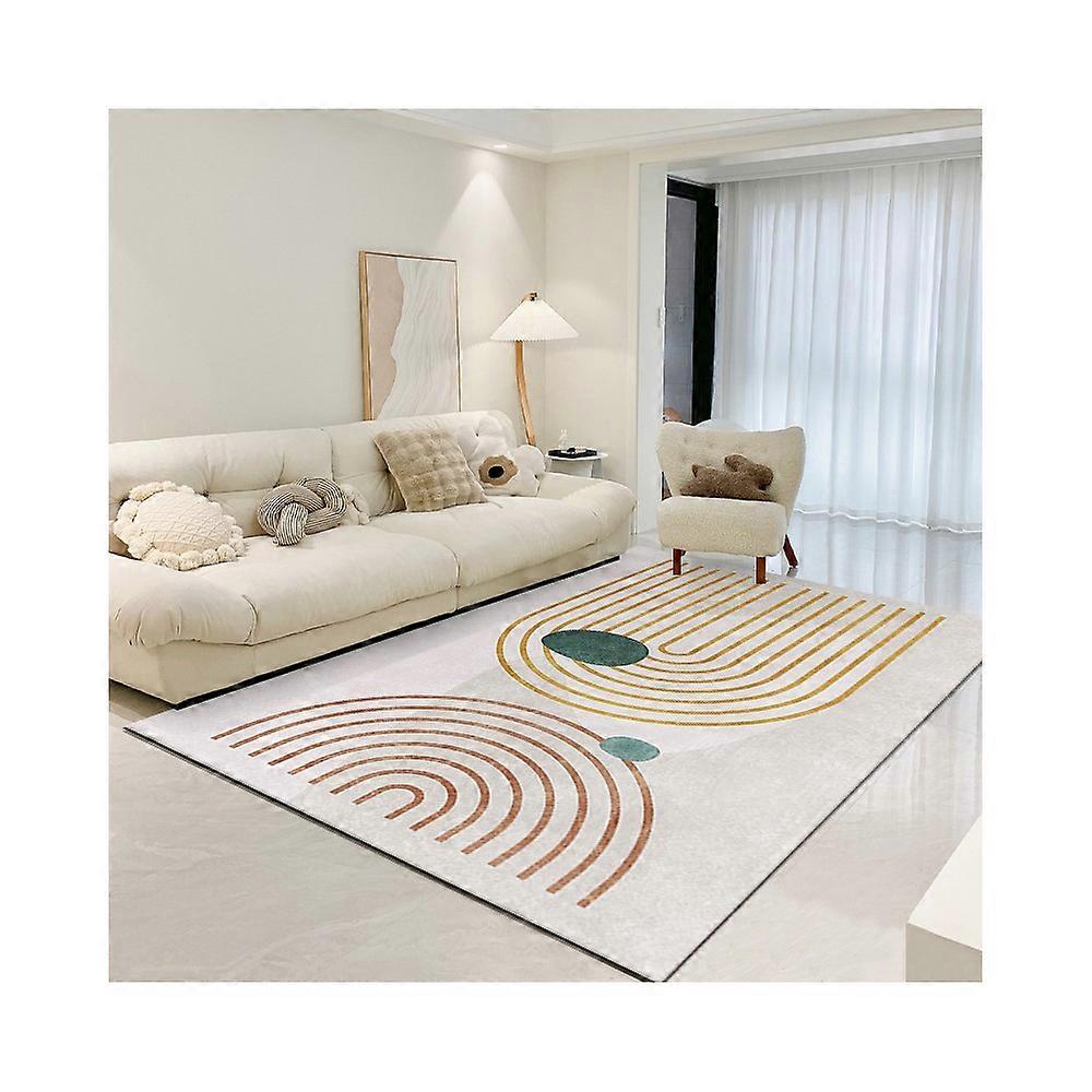 Tappeto,Linee di tappeti astratti, Tappeti minimalisti, Tappeto per interni, Tappeto sottile, Tappeti moderni, Soggiorno, Camera da letto, Sala da pranzo, Ufficio-Rzxx-3