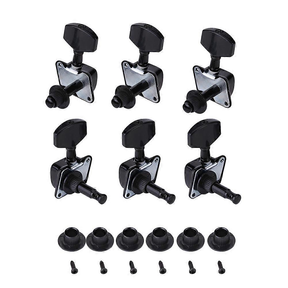 3r 3l Semiclosed Metal Machine Heads String Tuning Key Pegs Tuners For Folk Guitar
