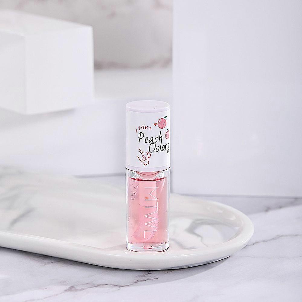 Lightweight Lip Gloss With Large Brush, Makeup Product, Reduces Dryness And Moisture