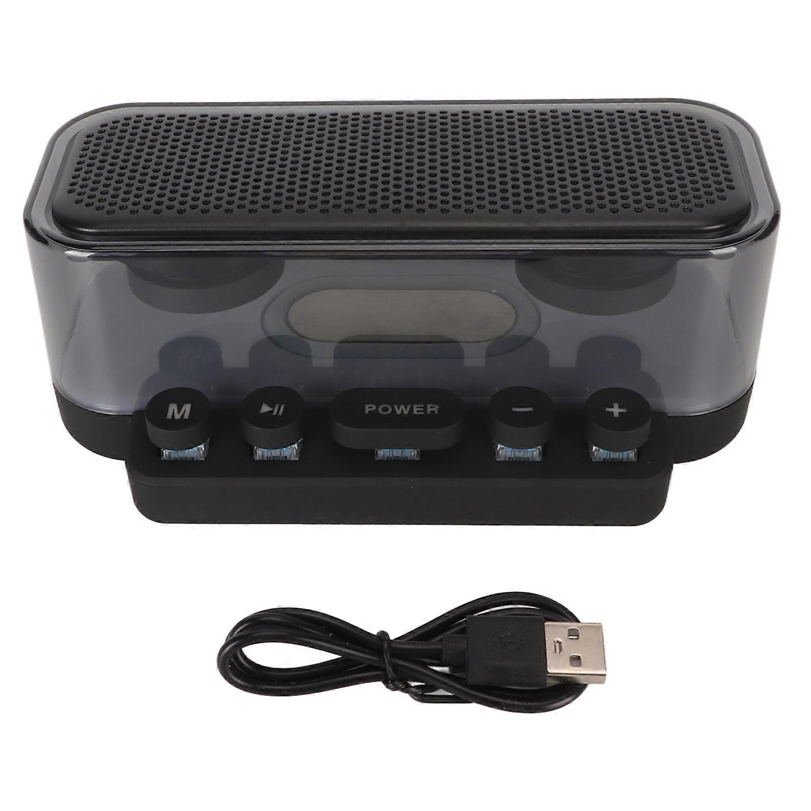 Rgb Bluetooth Speaker Ipx5 Waterproof Type C Charging Bluetooth Subwoofer Speaker With Mechanical Keyboard Buttons