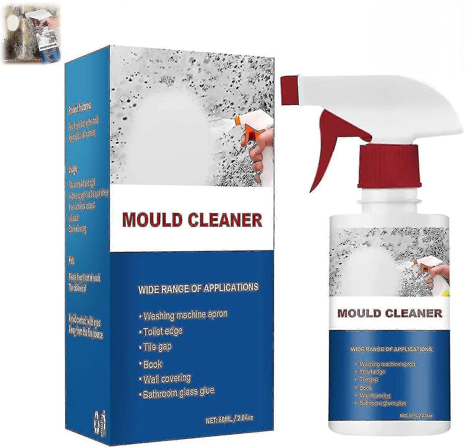 Anti-mould Spray, Mould Cleaner Anti-mould Cleaning Foam, Powerful Multi-purpose Foam Cleaner, Removes Stains Foam Bathroom - SS