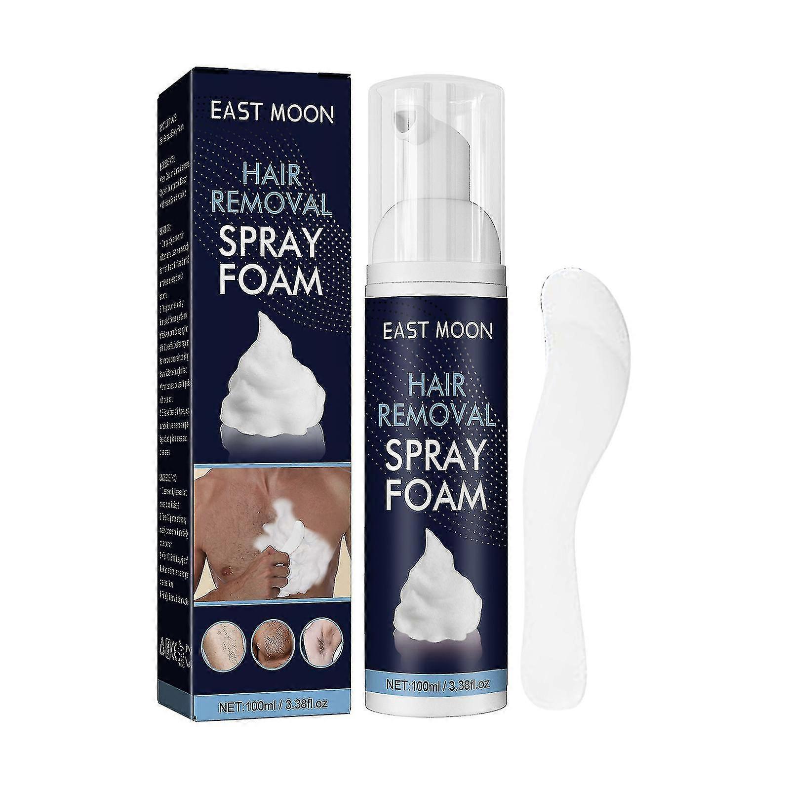 2/3pcs Hair Removal Spray Foam For Men,soothing Effective Painless Depilatory Cream For Unwanted Male Hair,facial,pubic Hair,private,underarm,ches Xin