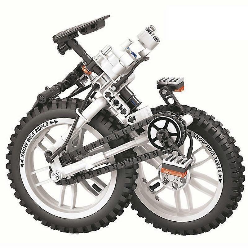 Creative MOC Bricks Bike Folding Mountain Sports Off-Road Bicycles ...