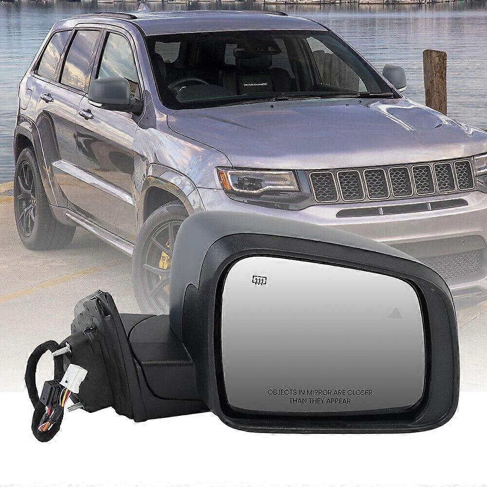 13-Pin Right Side Door Mirror Assembly For Jeep Grand Cherokee WK2 11-21 Primer