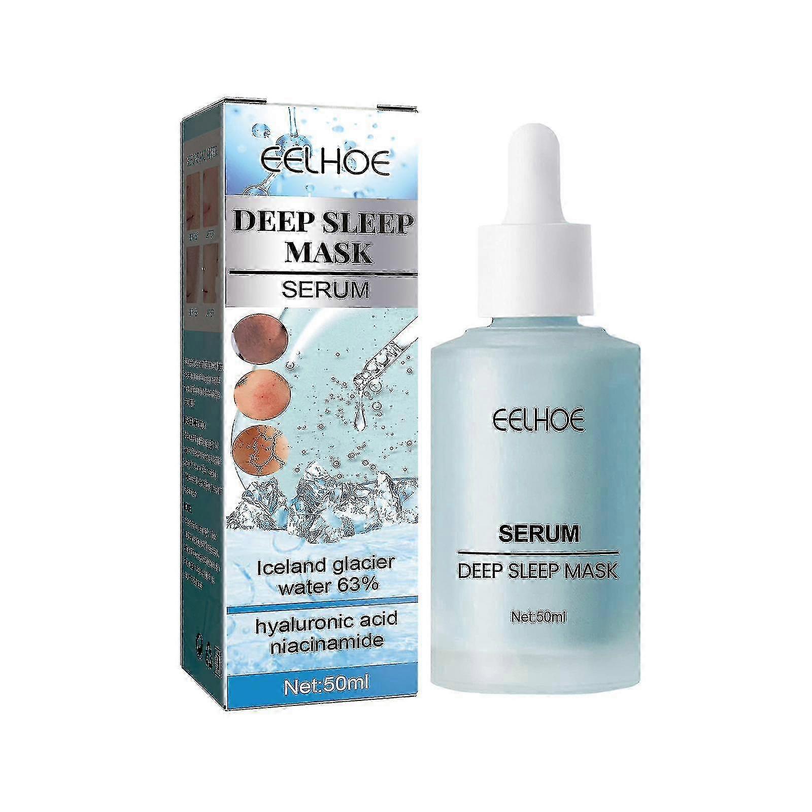 Eelhoe Deep Sleep Mask Essence مرطب مجدد مرطب مرطب تفتيح البشرة جوهر - 4210732410336
