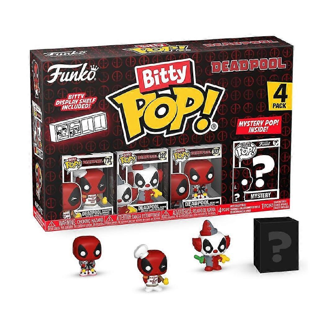 Funko Bitty Pop! Deadpool figuren 4-pack