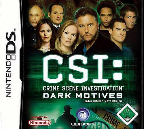 Nintendo Ds Game Csi Dark Motives - Condition - Used-Good - PAL - New & Sealed