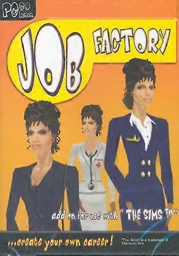 Job Factory Unofficial Add-On for The Sims (PC CD) - New & Sealed