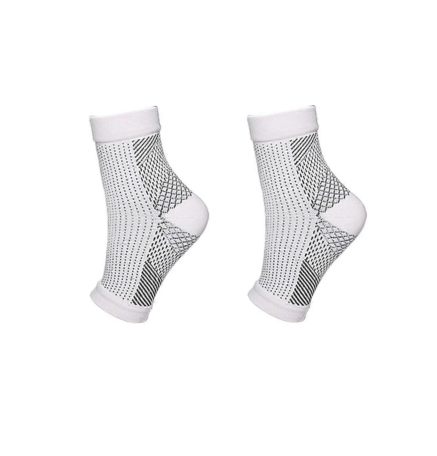 INF 1 Pair of Short Open Toe Compression Socks