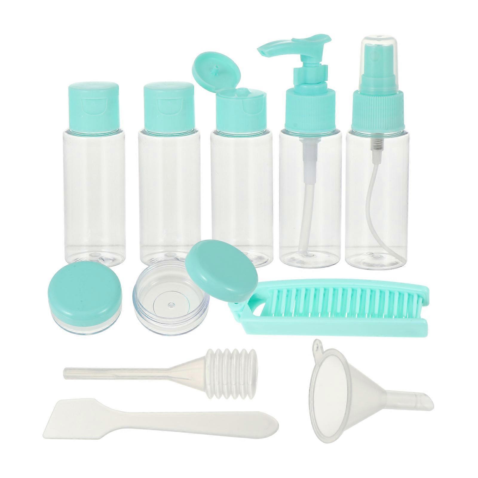 1 Set/11pcs Travel Toiletries Bottles Travel Empty Bottles Sub-packing Bottle