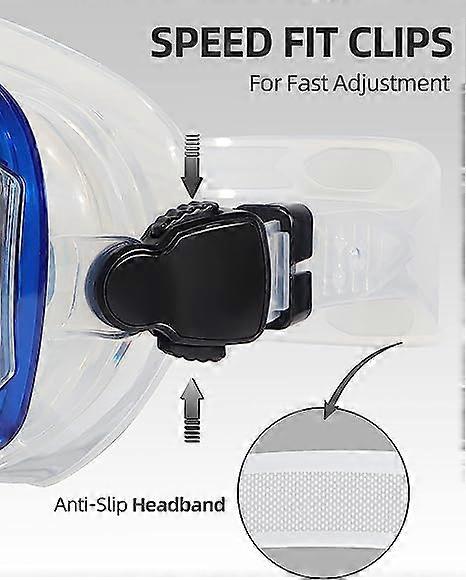 Lunettes De Natation Avec Cache-nez Pour Homme Et Femme