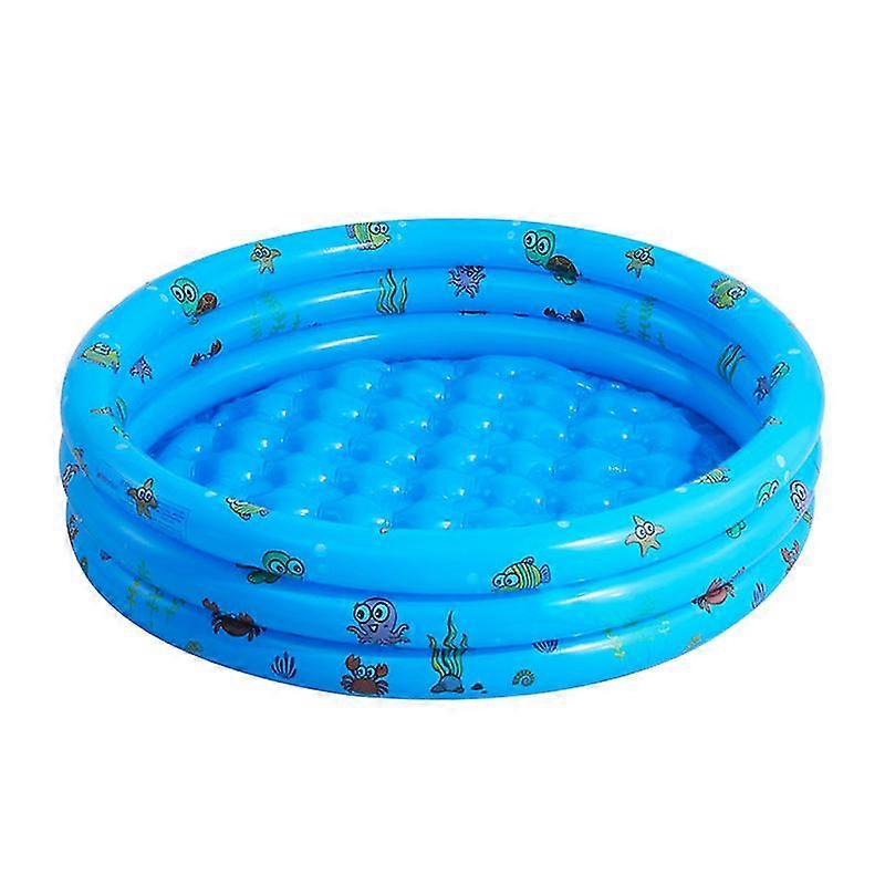 Pvc Inflatable Round Pool Home Kids Swimming Pool 100*27cm