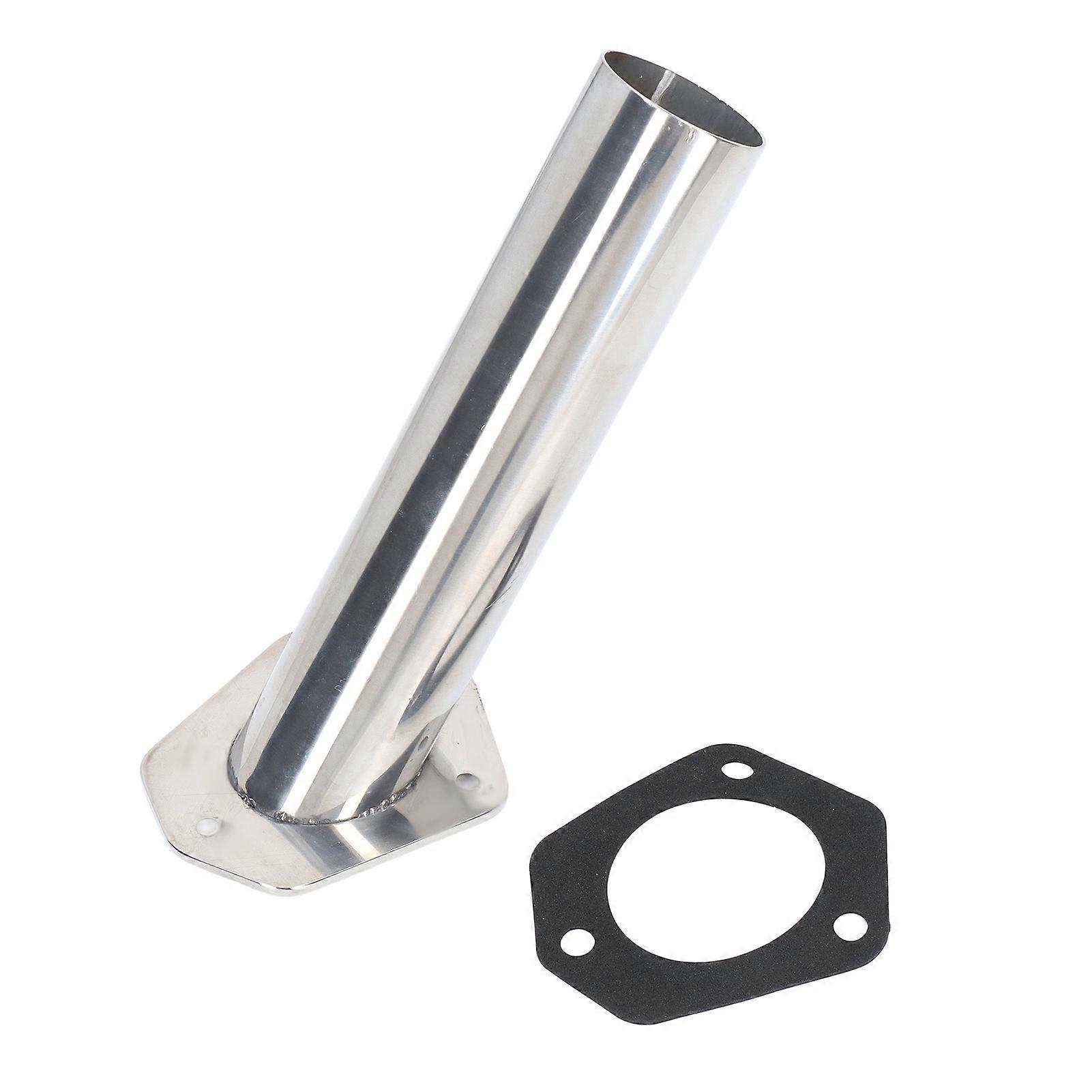 9in båt rustfritt stål stangholder flush mount 30 grader fiskestang holder for marine yatcht