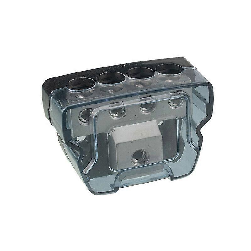 Point Four Car power connector Point Cable Ground Distribution Block Junction Box Mini Series 1/0 Gauge In To4 Gauge Out SPDP-1044