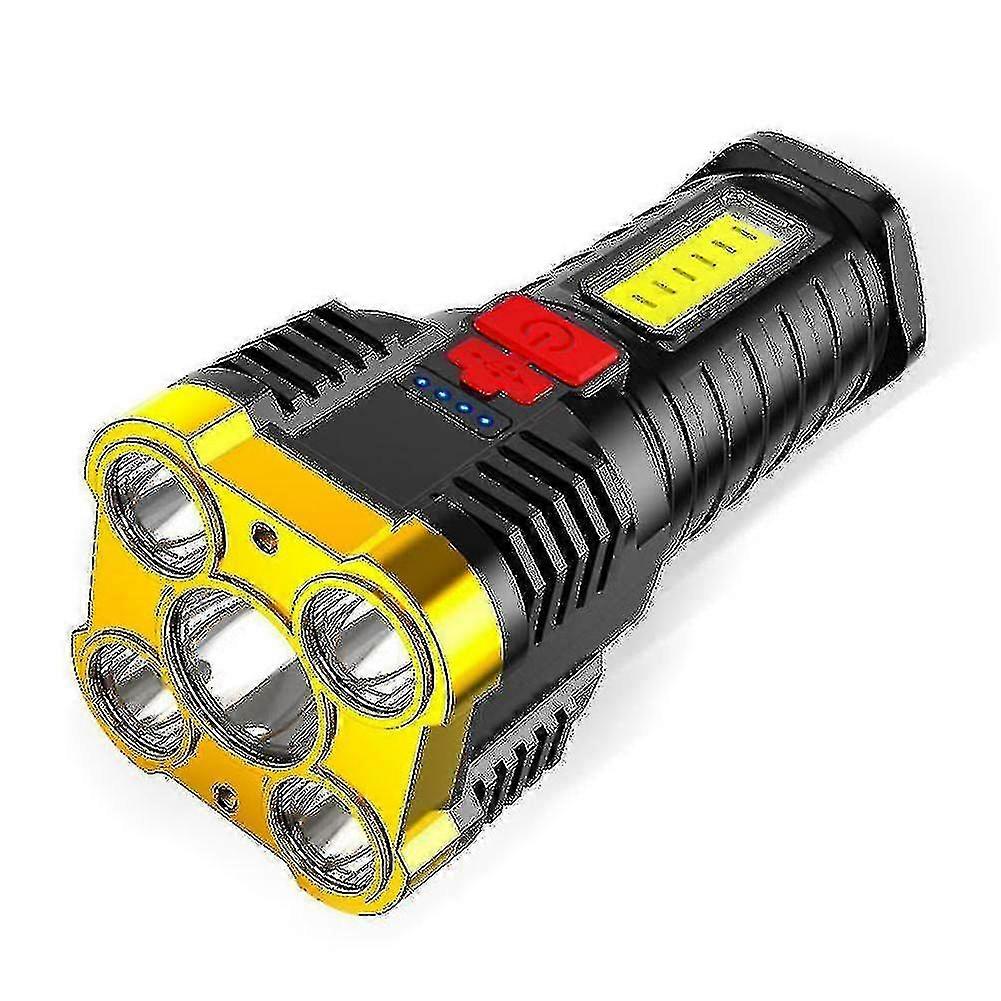 Super Bright Torch Led Flashlight Usb Rechargeable Tactical Light