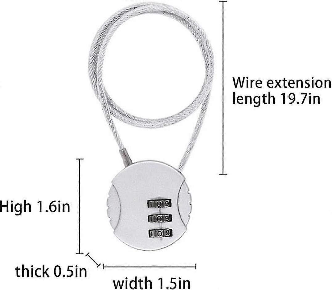 Bicycle Lock, Luggage Lock, Cable Lock, Wire Rope, Helmet Lock, Rope ...