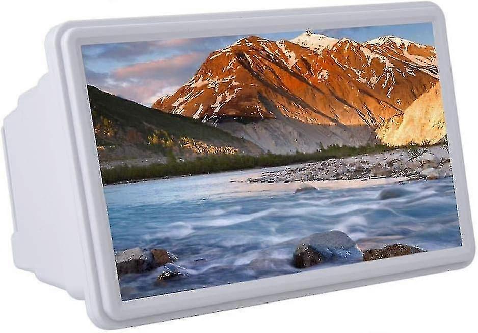 Générique Phone Screen Magnifier Enlarger, 12" 3D Screen