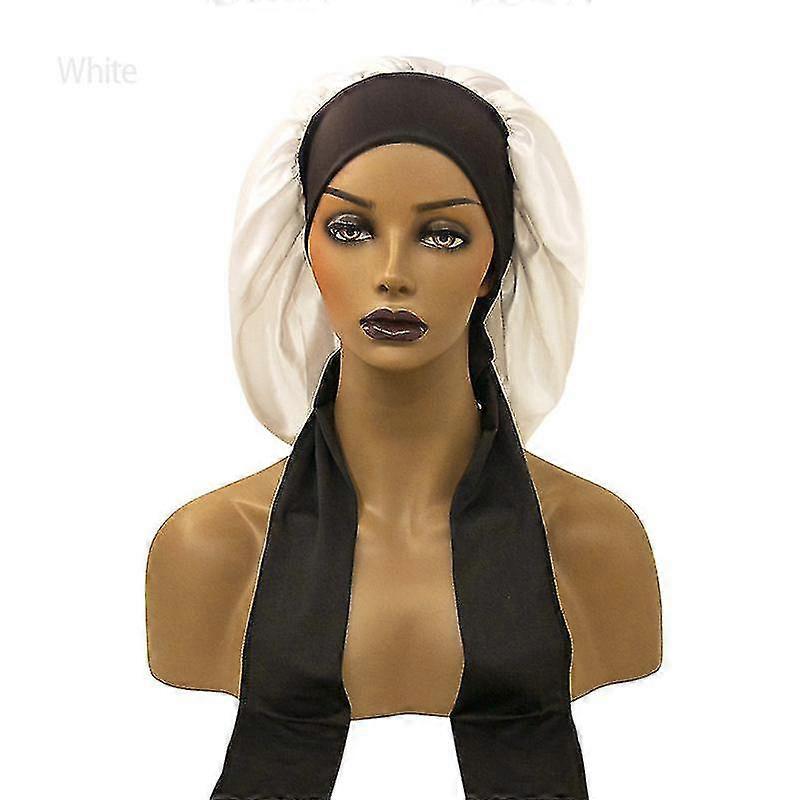 Shower Cap Long Hair Adjustable Reusable Muslim Shower Caps Large Waterproof