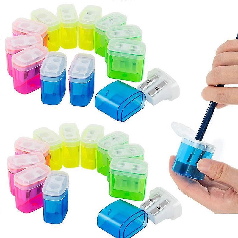 Manual Pencil Sharpener with Lid,for Kids,School