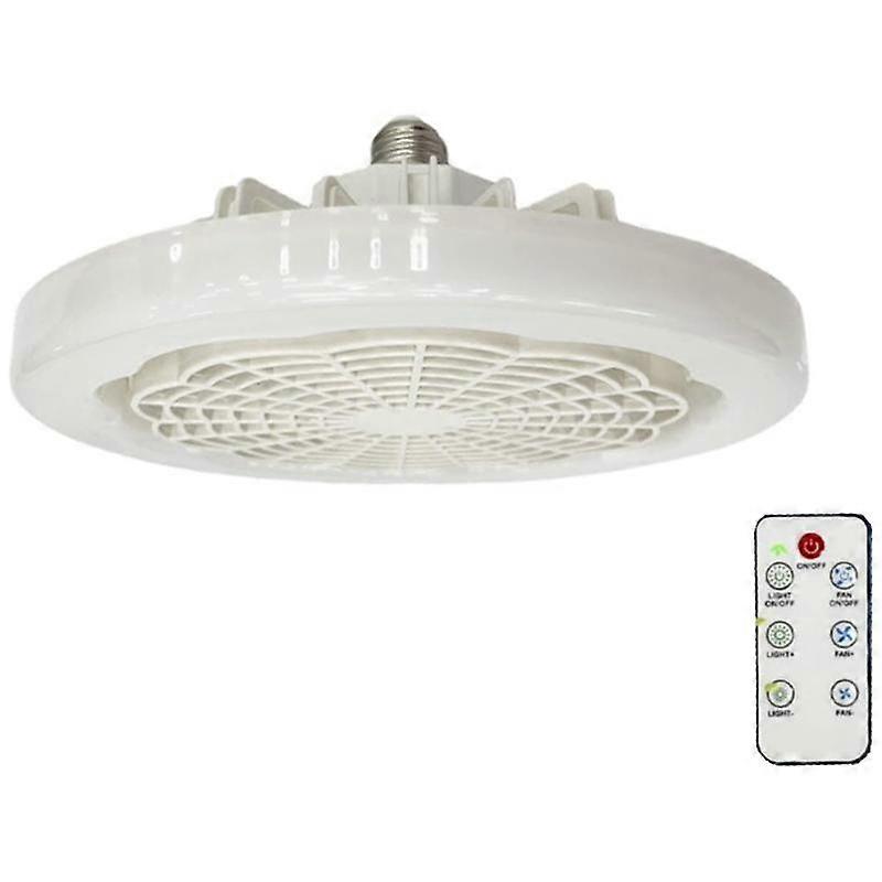E27 Ceiling Fan with Light & Remote Control, Smart Fan Light, Lighting Fan, LED Ceiling Fan Lamp fo
