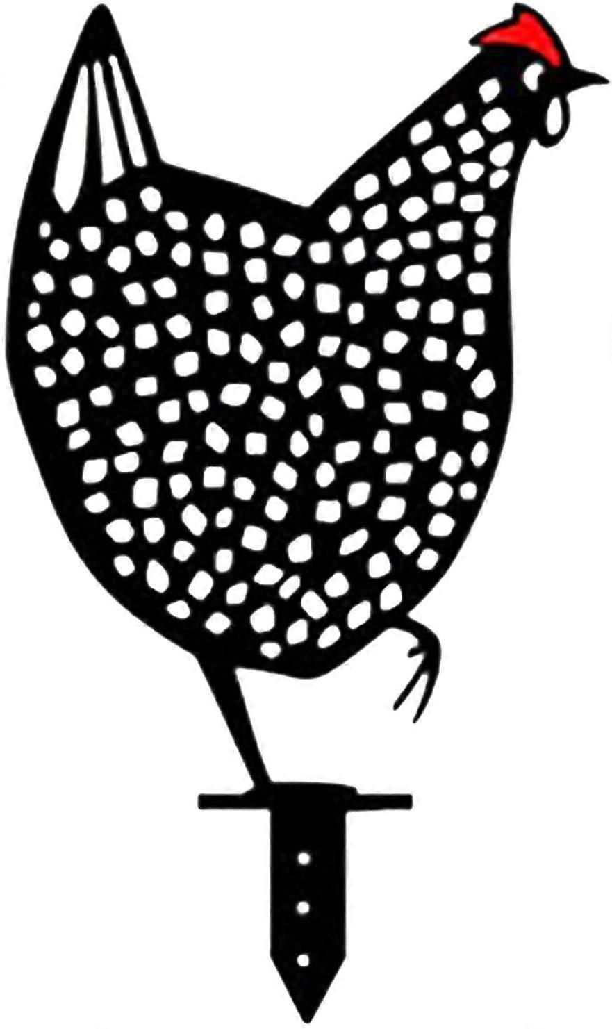 Metal garden statue - Chicken motif - Handmade - Garden decoration - Garden decoration - Garden deco