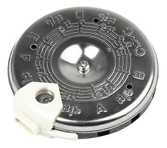 13-Note Guitar & Bass Tuning Tool with Tube Tuner Mouthpiece and 13-Hole Round Tuner