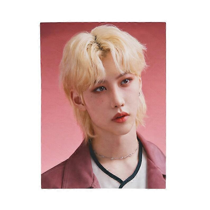 Coperta bionda SKZ Felix, Stray Kids Skz Felix Kpop Merch, regalo per bambini randagi Skz Felix Fan Stay, Idee regalo per fan Kpop-WVNY227 50x40in ...