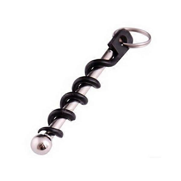 ZK-Stainless Steel Corkscrew Pocket Wine Corkscrew Keychain Tool