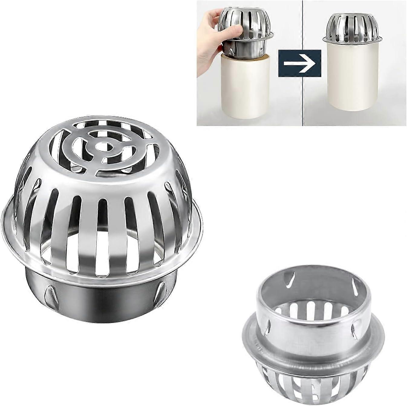 Stainless Steel Gutter Screens - Leaf Gutter Guard to Help Keep Drain Clear Stops Leaf and Debris Blockage,2024 Ping