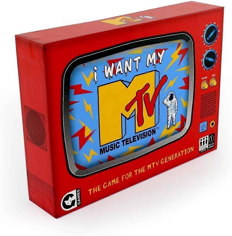 MTV Trivia Board Game