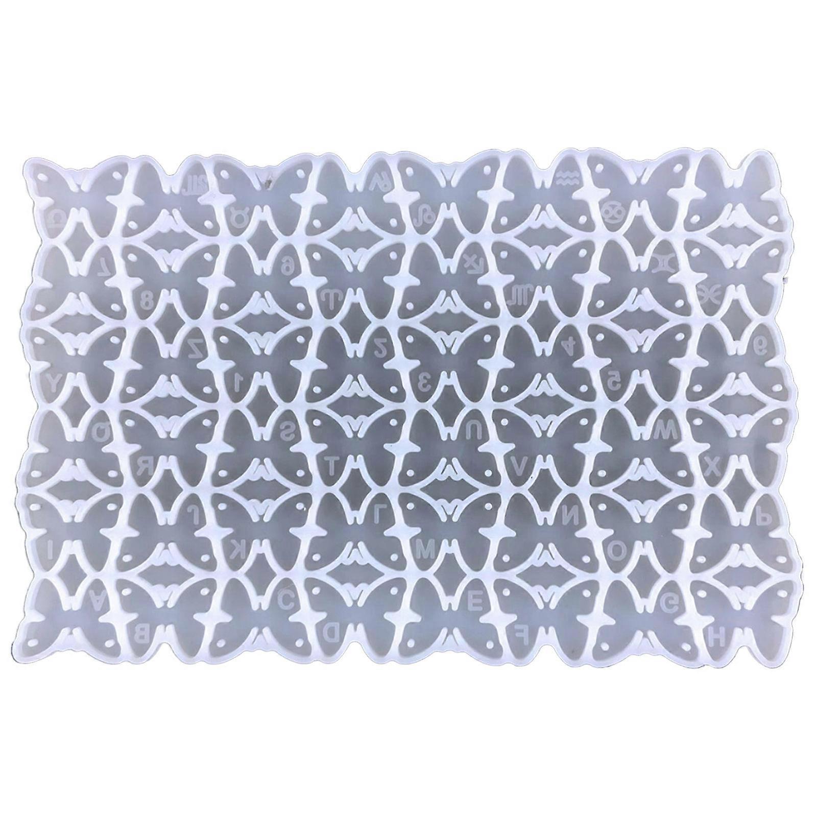 Alphanumeric Silicone Mould Epoxy Constellation  Earrings Molds DIY Decorations