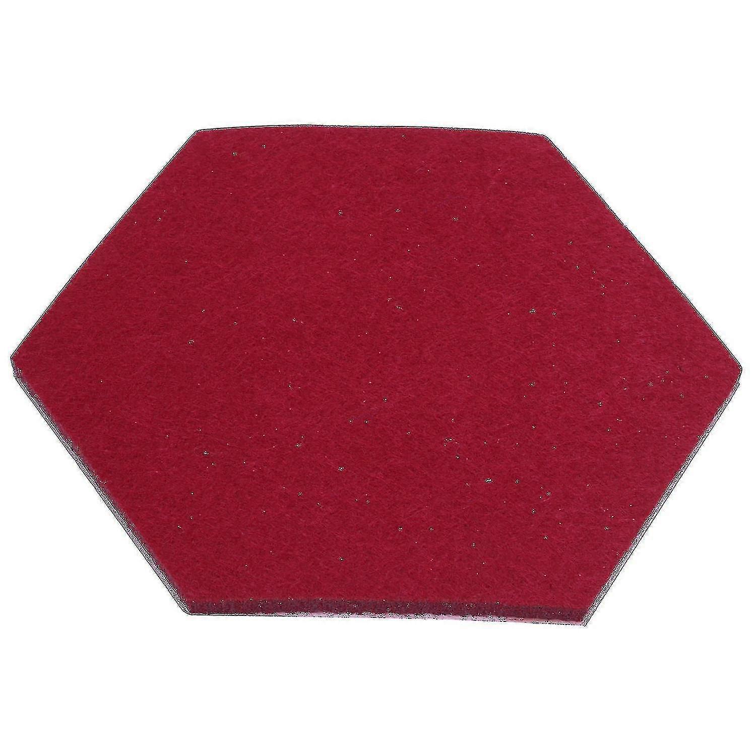 Hexagonal Corkboard/nailboard, 9-piece Color Wall Memo Board