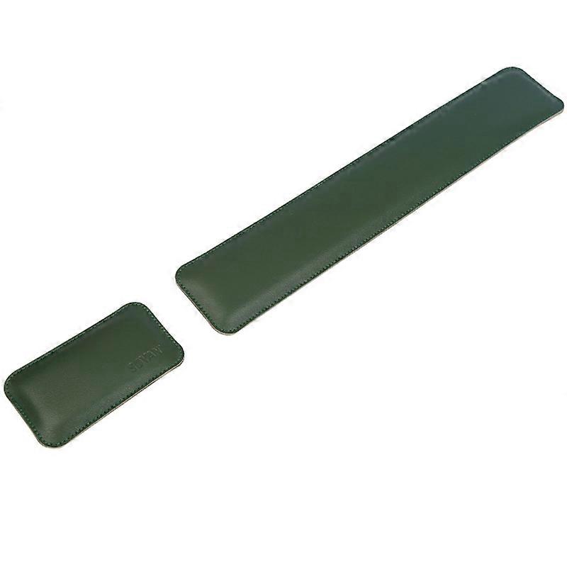 Double-sided PU Leather Mouse Wrist Cushion Keyboard Wrist Rest Tray Mouse Pad