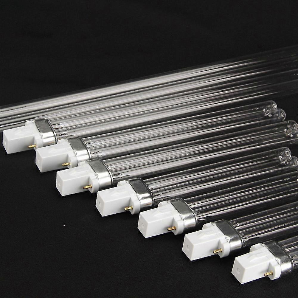 Replace UV Sterilizer Light Tube Watts 2-pin G23 Base Linear Twin Tube UV-C Germicidal Ultraviolet Light Bulb