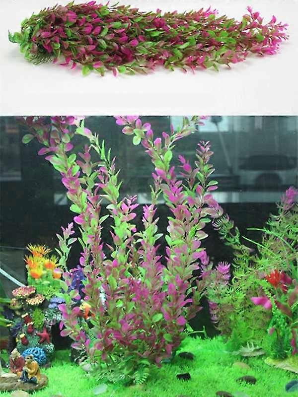 Artificial Plants, Large Aquarium Plants Plastic Fish Tank Decorations