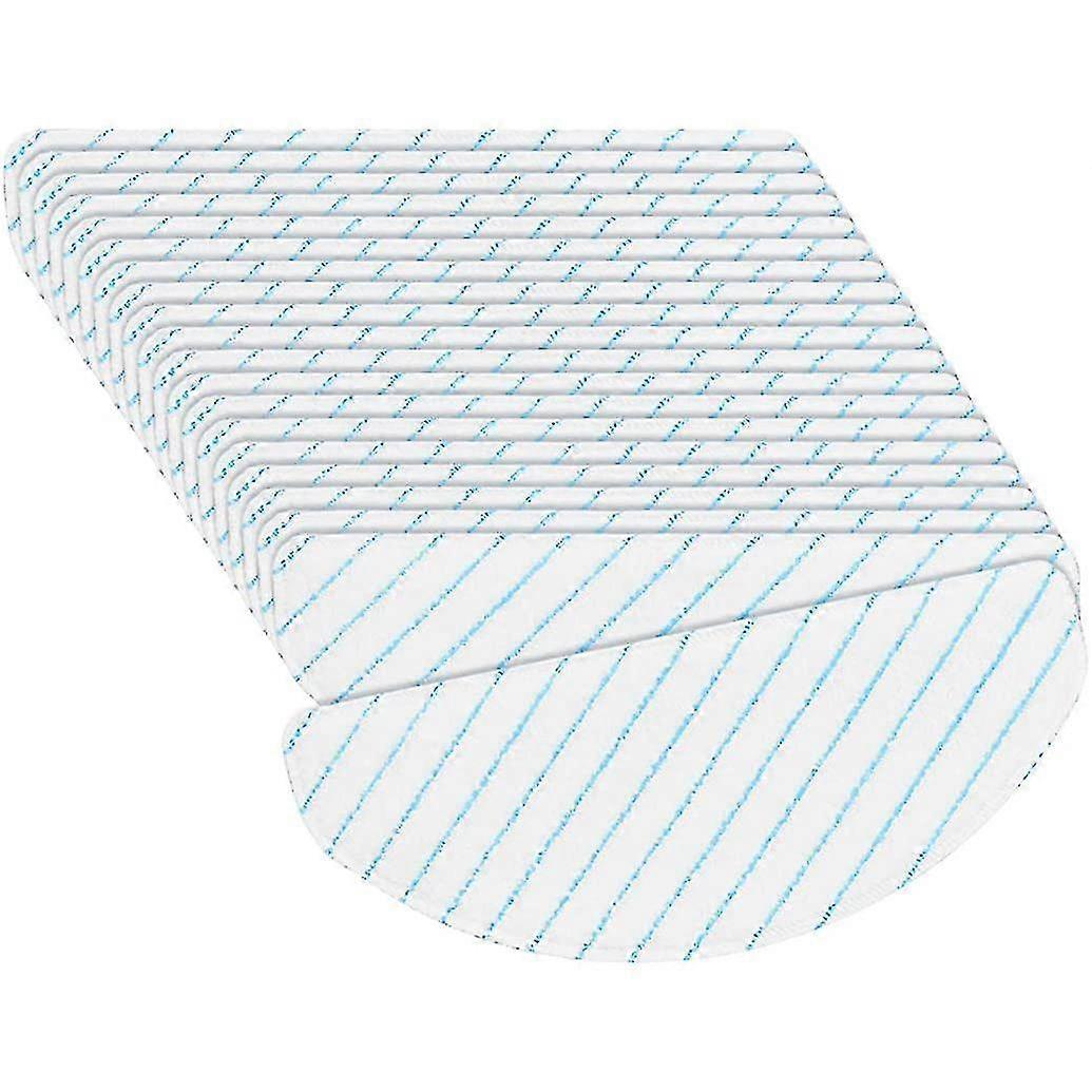 50pcs jetable Strong Rag Mop Cloths Pads pour Ecovacs Deebot Ozmo T8 Aivi T8 Max T9 Aivi Aivi + Va
