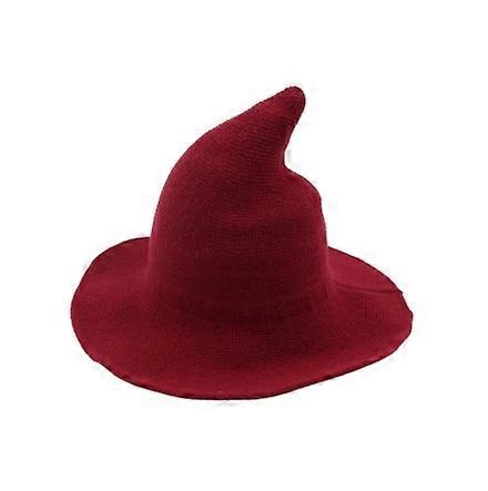 Halloween Personality Wizard Steeple Great Brim Wool Cap
