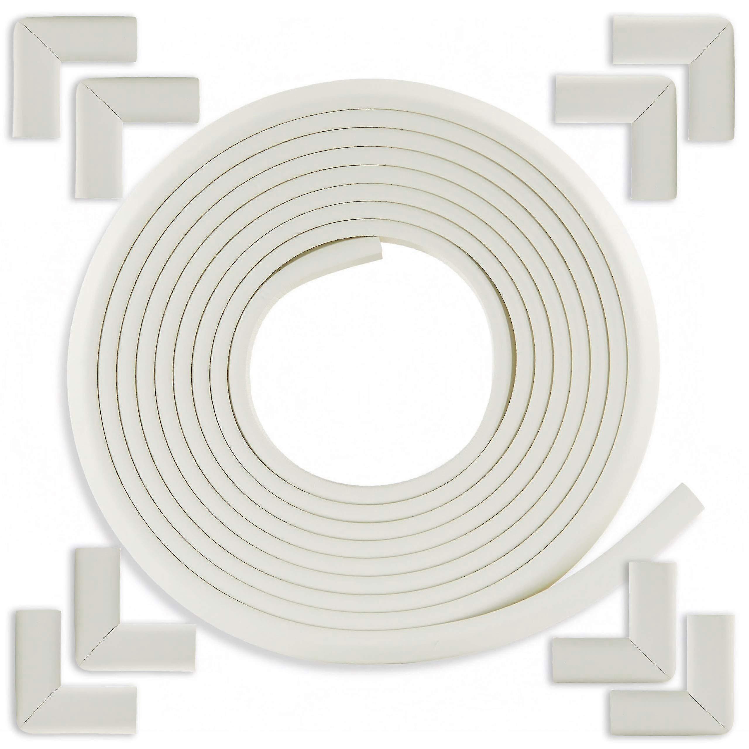 5.5m Baby Edge And Corner Guard Protector Set, 18 Feet Edges & 8 Corner Guards
