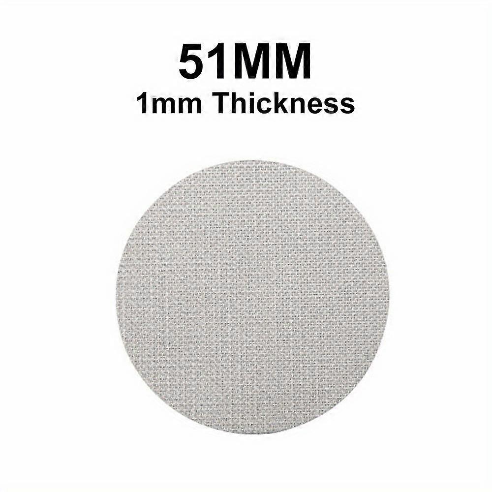1pc 51/54/58mm Reusable Stainless Steel Coffee Filter
