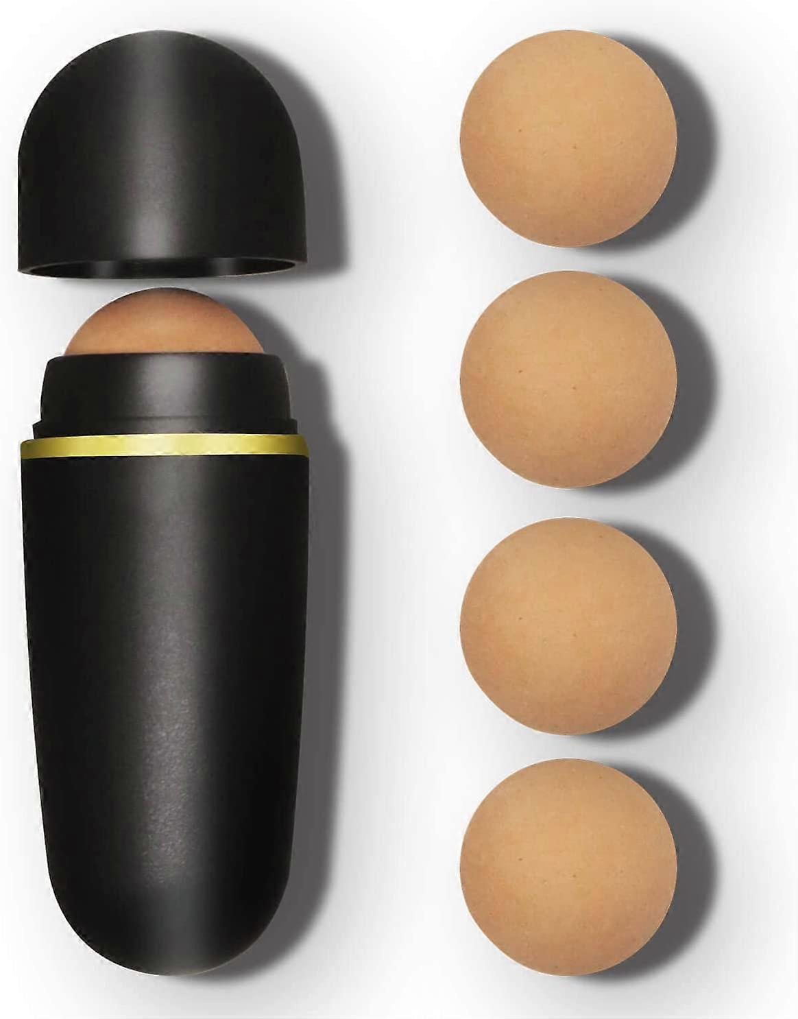 الأسطوانة البركانية الممتصة للزيت، الأسطوانة البركانية للوجه المكونة من 5 عبوات، أسطوانة الوجه الحجرية البركانية، التحكم في الزيت المحمول القابل لإعادة الاستخدام