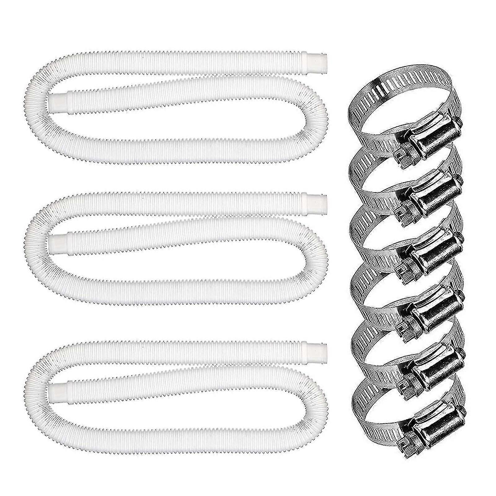 Pool Replacement Hose Set Leak Proof Hose Durable Filter Accessories For Inflatable