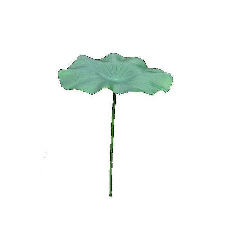 Simulated Lotus Leaves Realistic Lily Pads Leaves With Stems Artificial Lotus Stem Water Lily Pads Ornaments For Crafts Floral Arrangements Home Kitc