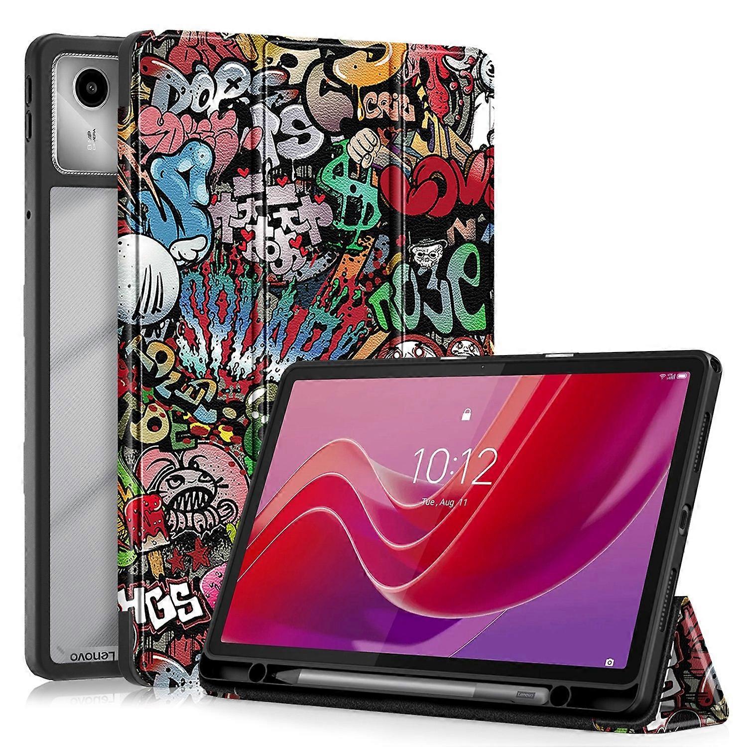 Painted Leather Case For Lenovo Tab M11 / Xiaoxin Pad 2024