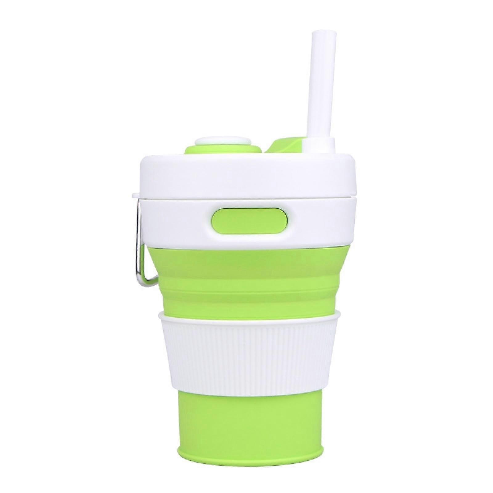 350ml Folding Portable Silicone Telescopic Drinking Coffee Cup