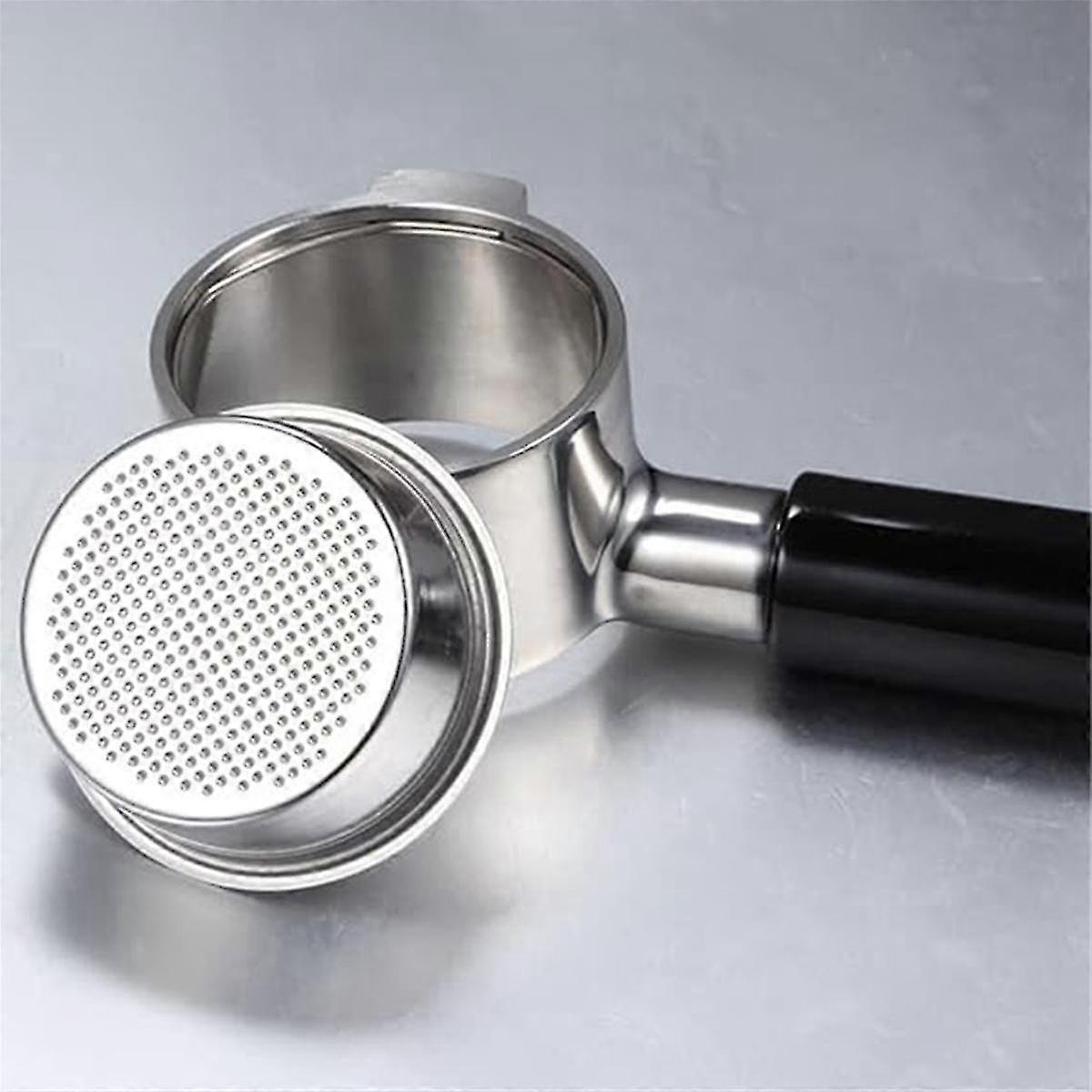 Portafiltro da 51Mm per Delonghi ECP3420/EC155/BCO430/EC260 portafiltro senza fondo 2 orecchie con cestello filtro accessori Delonghi  15