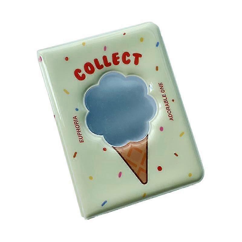 3Inch Photo Album Inserted Type Shockproof PVC K-pop Photocard Mini Photo Book for Ticket-ZZY